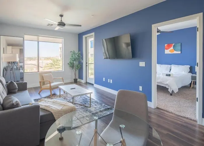 Stunning 1bd - Pool, Gym, Parking, W-d - Sleeps 4 * Tempe