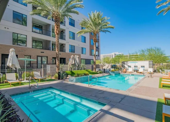 Apartamento Stunning 1bd - Pool, Gym, Parking, W-d - Sleeps 4