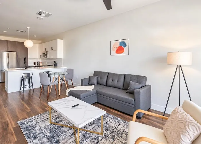 Apartamento Stunning 1bd - Pool, Gym, Parking, W-d - Sleeps 4